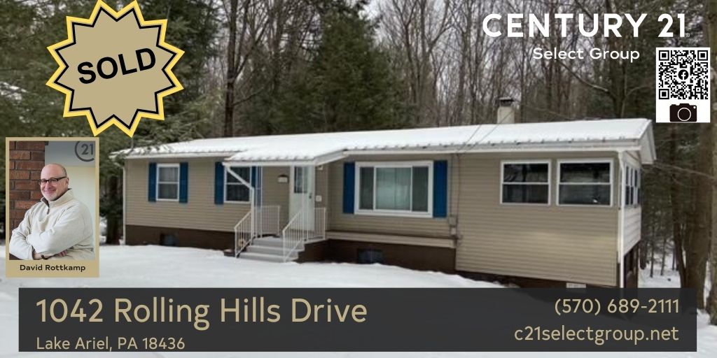 SOLD! 1042 Rolling Hills Drive Wallenpaupack Lake Estates